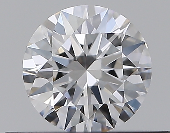 0.33 CaratD-VVS1 EX Cut Round Diamond