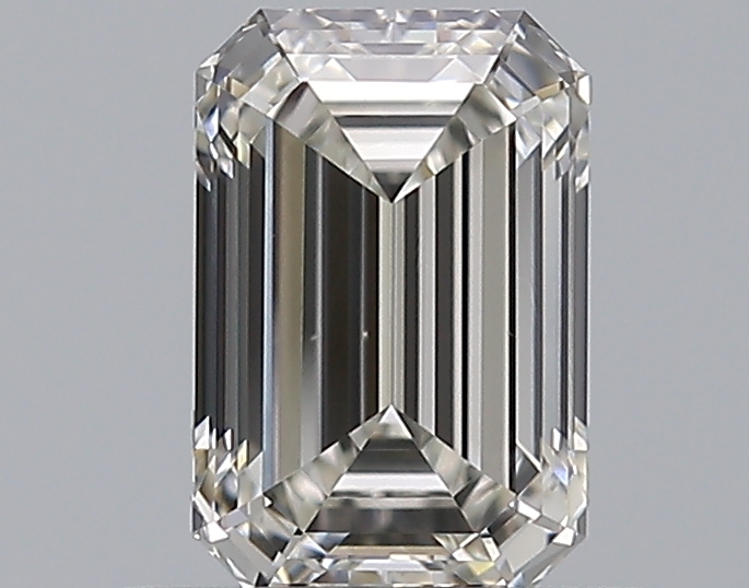 0.71 CaratI-VS1 - Cut Emerald Diamond