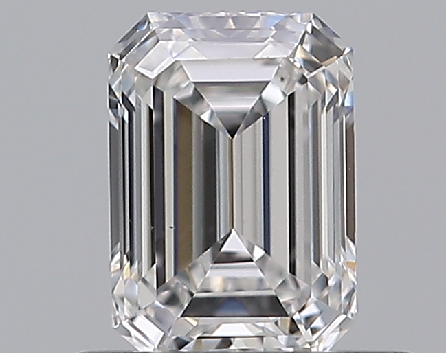 0.59 CaratE-VS2 - Cut Emerald Diamond