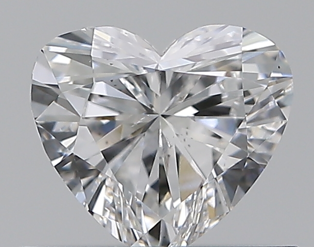 0.5 CaratE-SI1 - Cut Heart Diamond