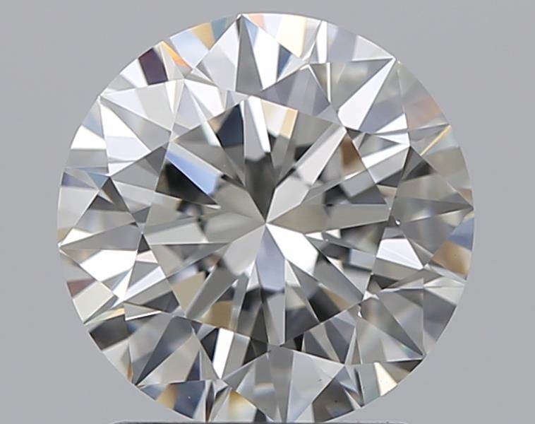 1.51 CaratJ-VS1 EX Cut Round Diamond