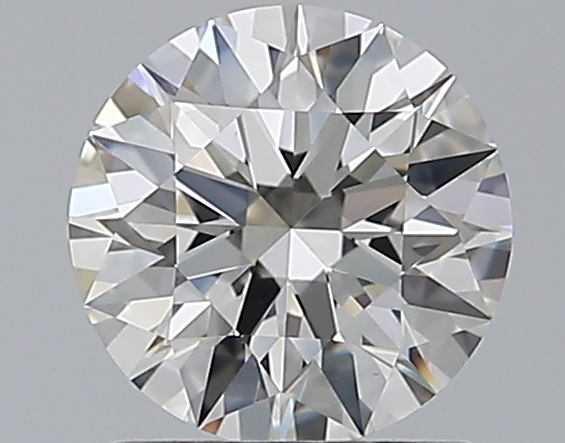 1.1 CaratI-VVS2 EX Cut Round Diamond