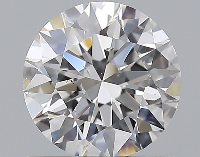 0.86 CaratE-SI2 EX Cut Round Diamond