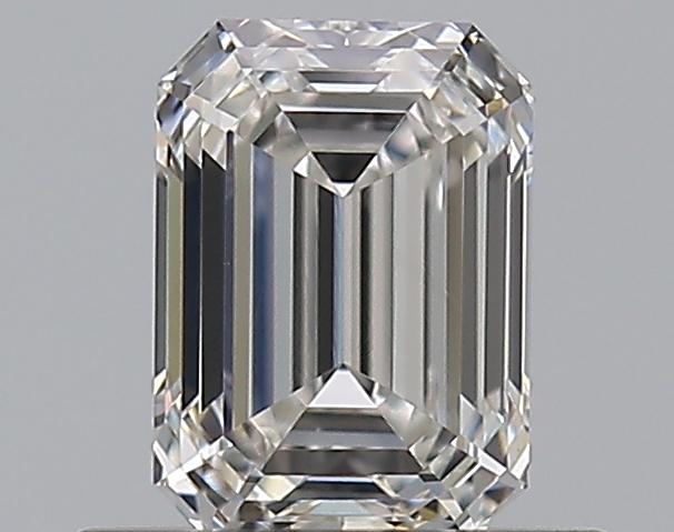 0.59 CaratH-VS1 - Cut Emerald Diamond