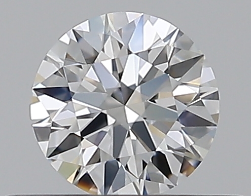0.33 CaratD-VVS1 EX Cut Round Diamond