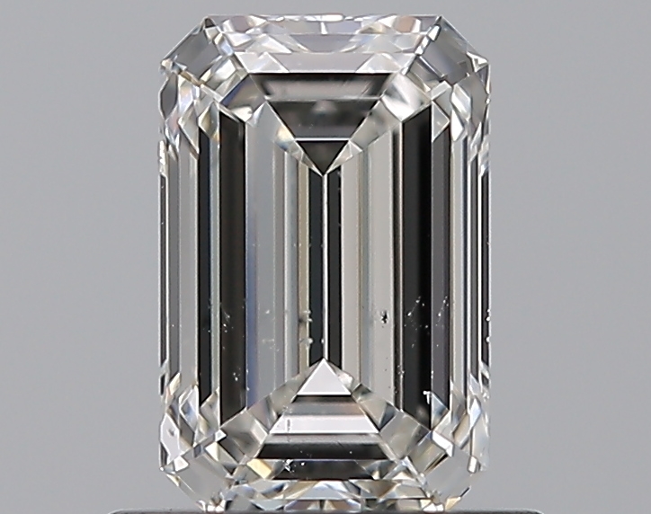 0.91 CaratH-SI1 - Cut Emerald Diamond
