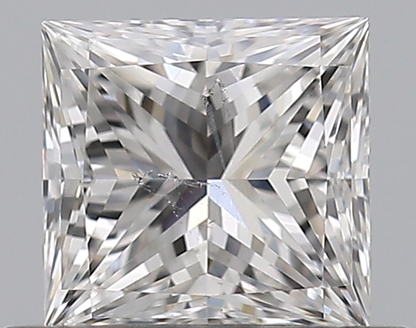 0.53 CaratE-SI2 - Cut Princess Diamond