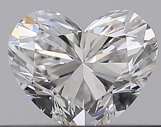 0.32 CaratD-VVS1 - Cut Heart Diamond