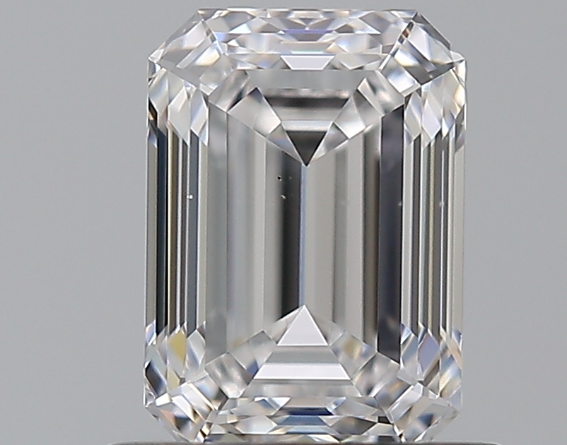 0.9 CaratD-VS2 - Cut Emerald Diamond