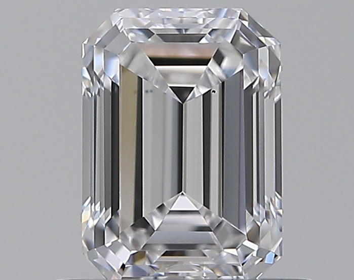 0.59 CaratD-VS2 - Cut Emerald Diamond
