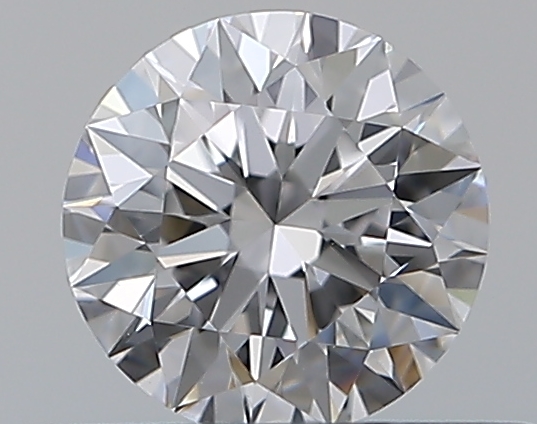 0.39 CaratD-IF EX Cut Round Diamond