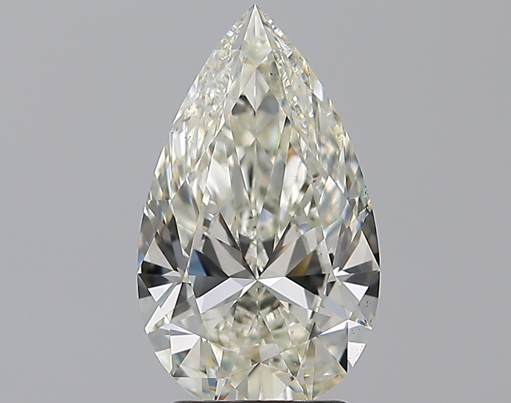 2.51 CaratJ-VS2 - Cut Pear Diamond