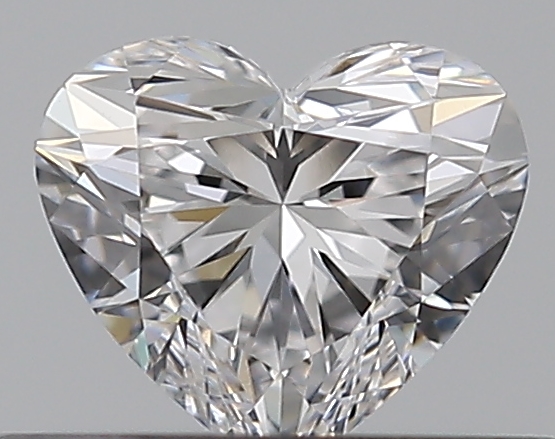 0.37 CaratD-VVS2 - Cut Heart Diamond