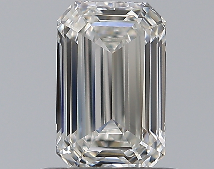 0.65 CaratH-IF - Cut Emerald Diamond