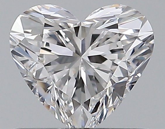0.51 CaratD-VVS1 - Cut Heart Diamond