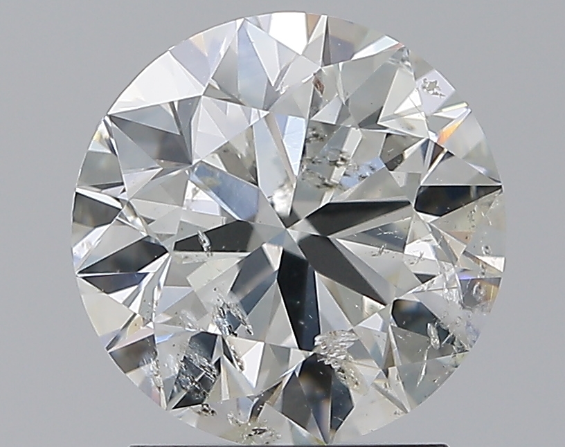 2.01 CaratH-SI2 EX Cut Round Diamond