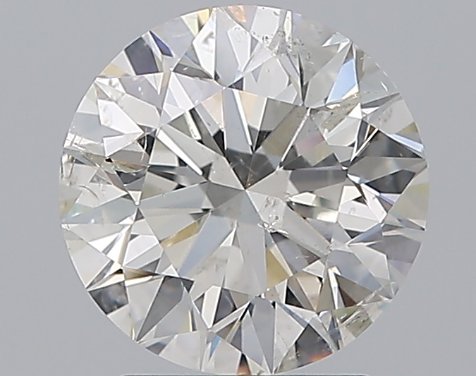 2.01 CaratH-SI2 EX Cut Round Diamond