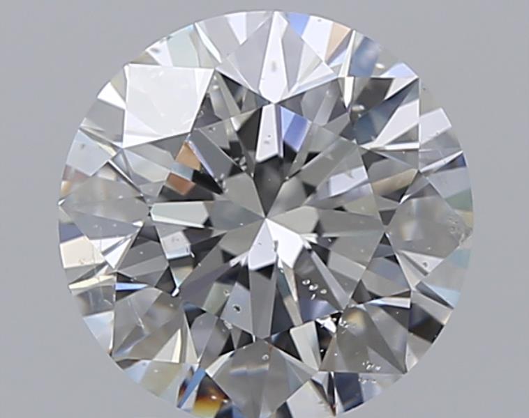 1.7 CaratE-SI2 EX Cut Round Diamond