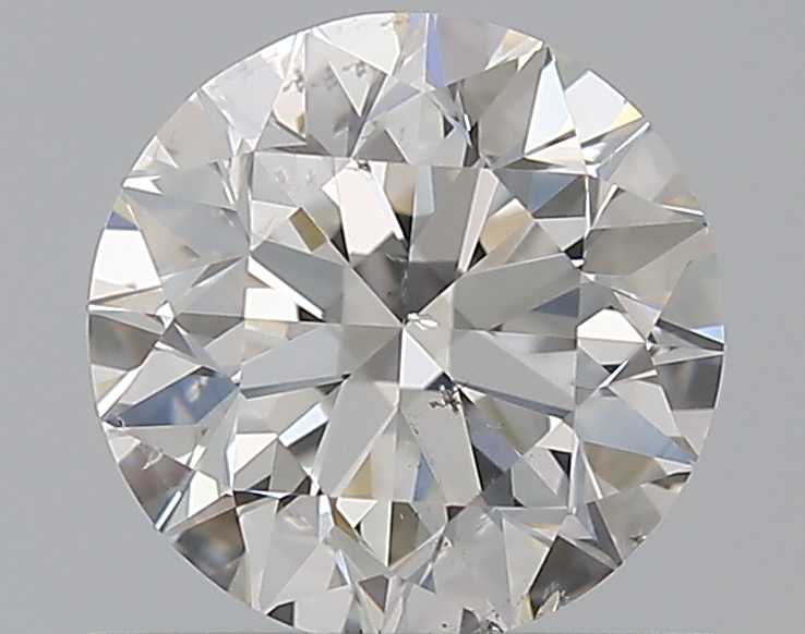 0.75 CaratG-SI2 EX Cut Round Diamond