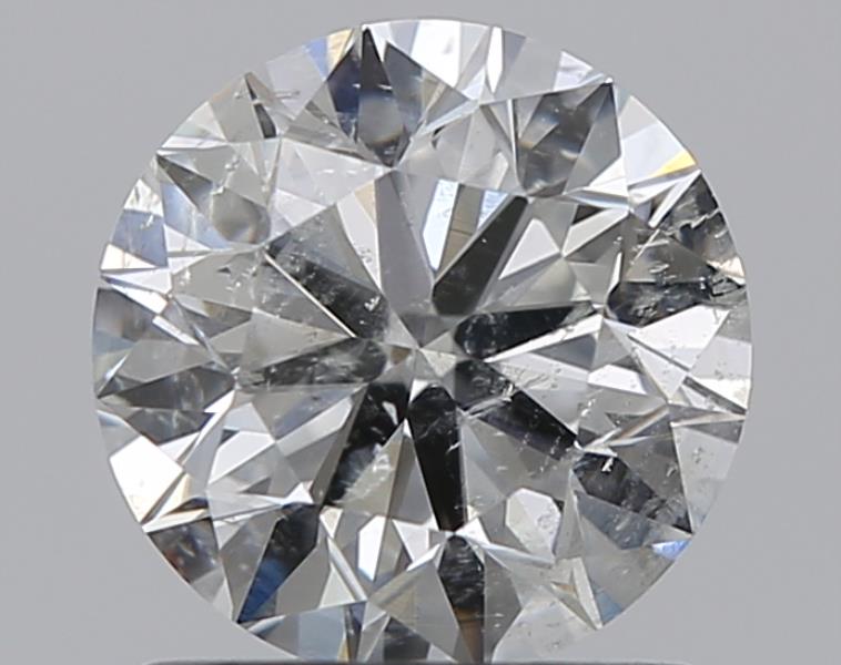 1 CaratH-SI2 EX Cut Round Diamond