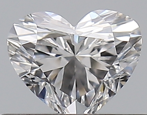 0.4 CaratD-VVS1 - Cut Heart Diamond