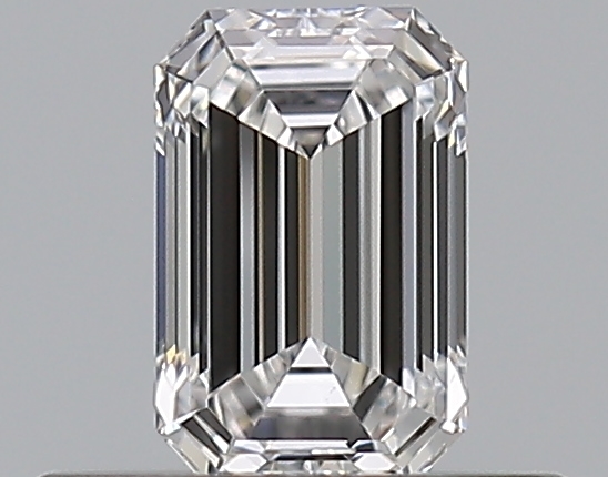 0.37 CaratD-VS1 - Cut Emerald Diamond