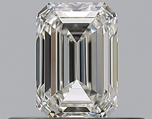 0.4 CaratH-VVS1 - Cut Emerald Diamond