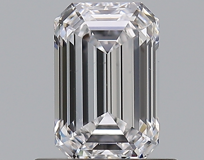 0.75 CaratD-VS2 - Cut Emerald Diamond