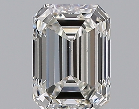 0.41 CaratH-VS1 - Cut Emerald Diamond