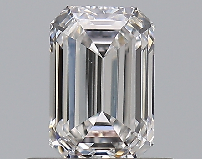 0.65 CaratD-VS1 - Cut Emerald Diamond
