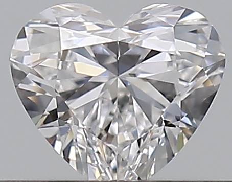 0.37 CaratD-IF - Cut Heart Diamond