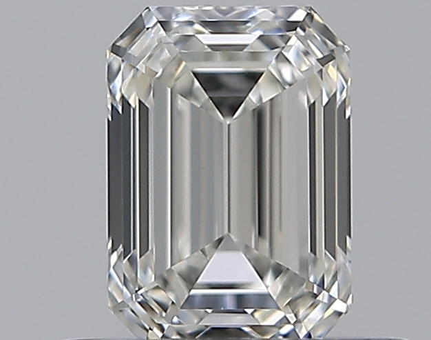 0.46 CaratH-VS1 - Cut Emerald Diamond