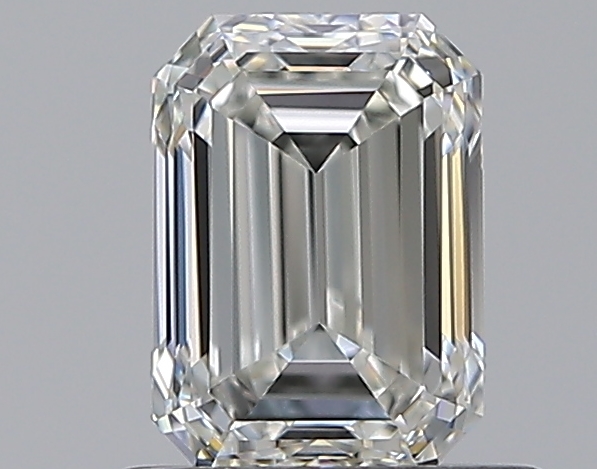 0.71 CaratH-VVS1 - Cut Emerald Diamond