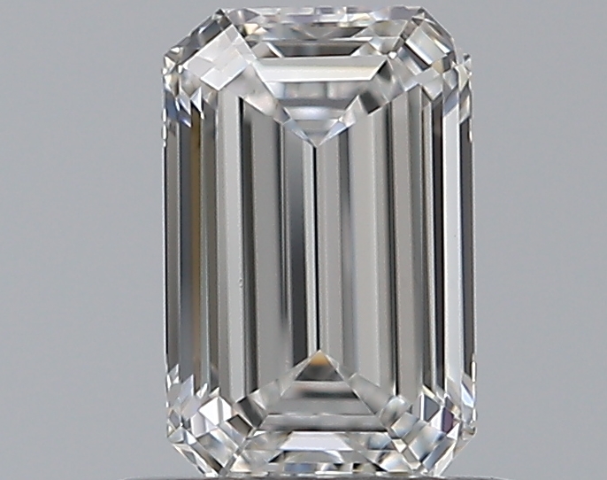 0.59 CaratE-VS1 - Cut Emerald Diamond