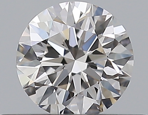 0.38 CaratF-IF EX Cut Round Diamond