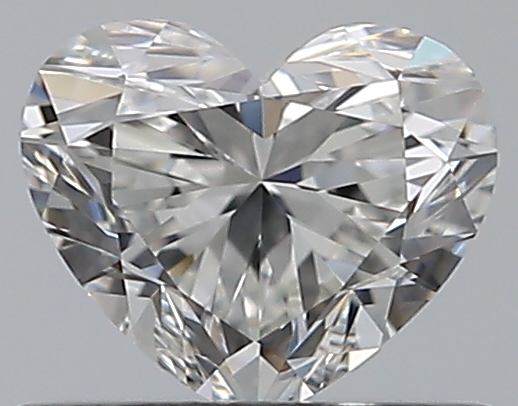0.5 CaratG-VVS1 - Cut Heart Diamond
