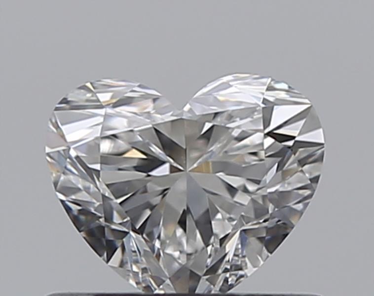 0.5 CaratE-VVS1 - Cut Heart Diamond