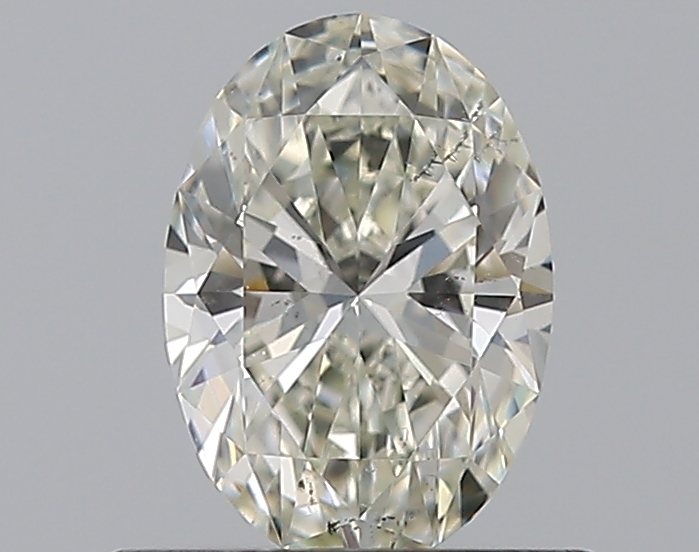 0.6 CaratK-SI1 - Cut Oval Diamond