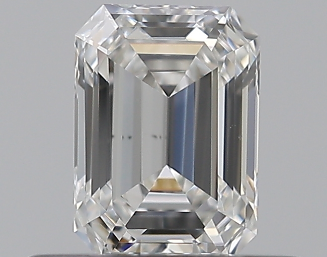0.46 CaratF-VS2 - Cut Emerald Diamond