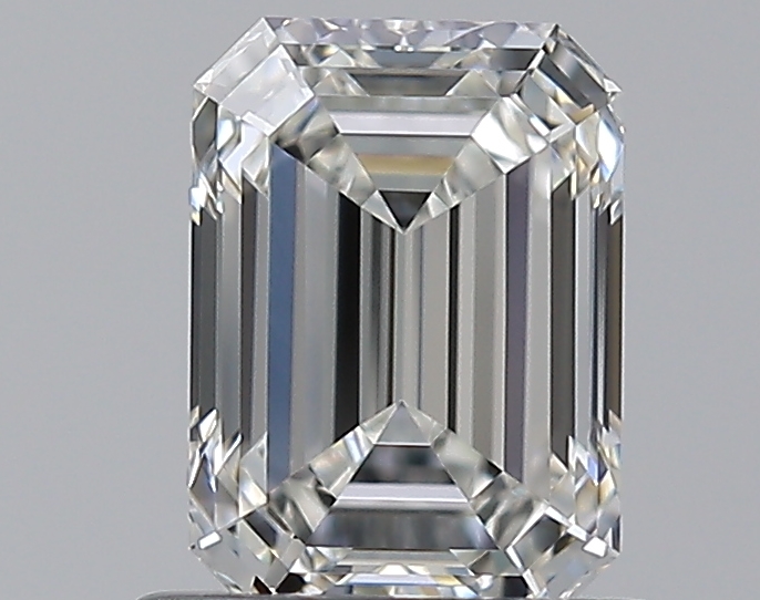 1 CaratH-VVS1 - Cut Emerald Diamond