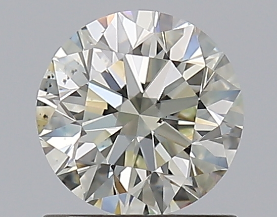 0.93 CaratL-VS2 EX Cut Round Diamond