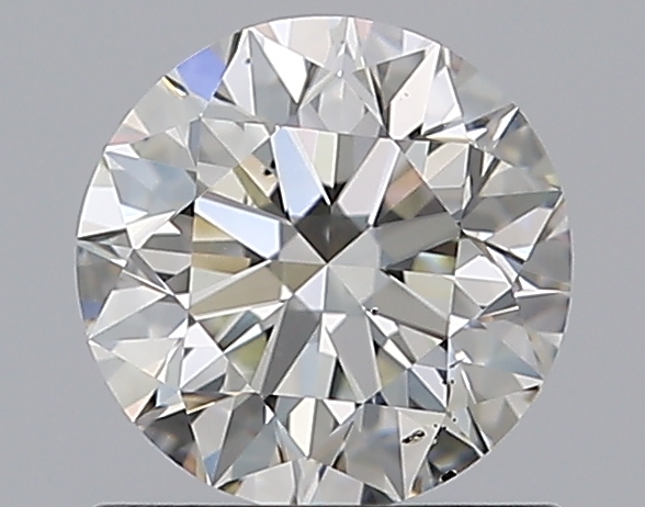 0.91 CaratJ-SI1 EX Cut Round Diamond