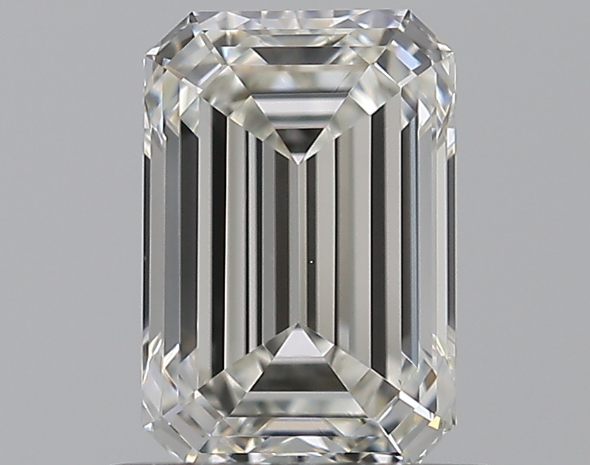 0.9 CaratH-VS1 - Cut Emerald Diamond