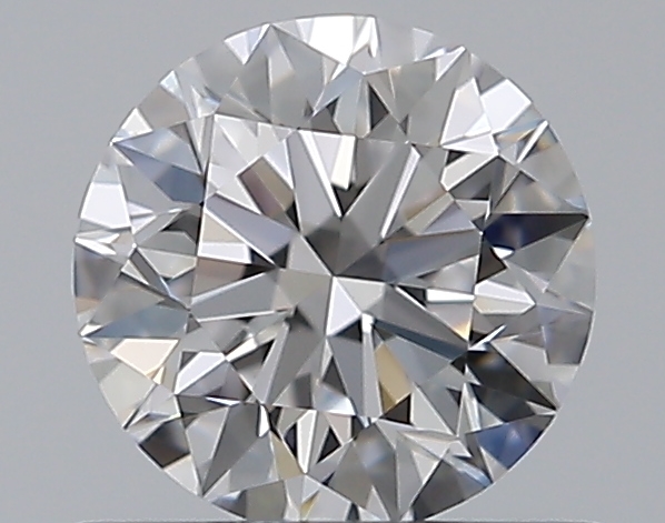 0.58 CaratD-IF EX Cut Round Diamond