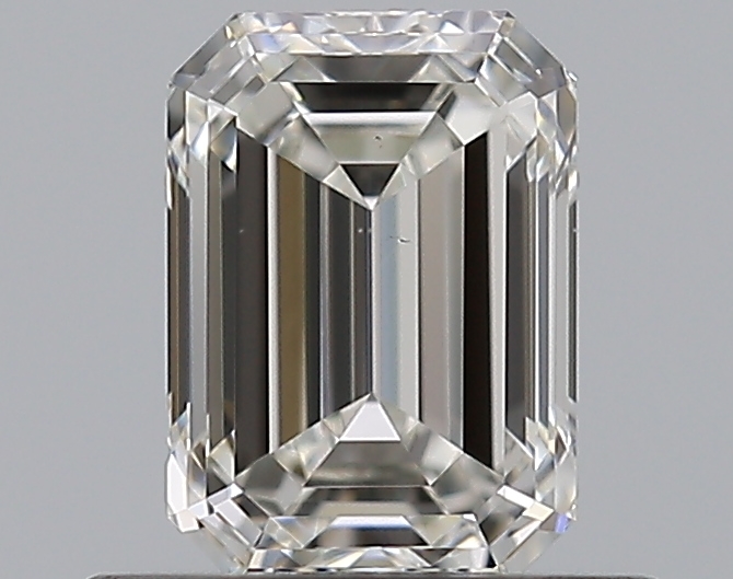 0.65 CaratH-VS1 - Cut Emerald Diamond