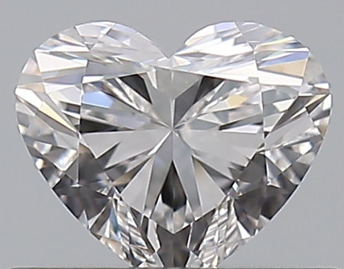 0.47 CaratD-VVS2 - Cut Heart Diamond