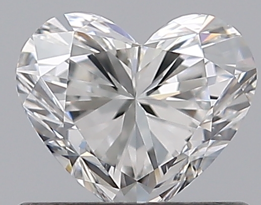 0.52 CaratF-IF - Cut Heart Diamond