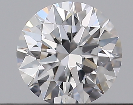 0.3 CaratD-VVS1 EX Cut Round Diamond