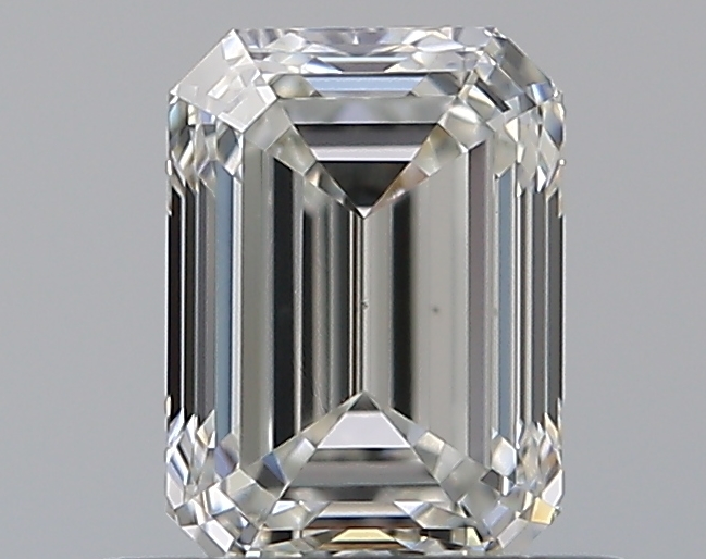 0.65 CaratH-VS1 - Cut Emerald Diamond