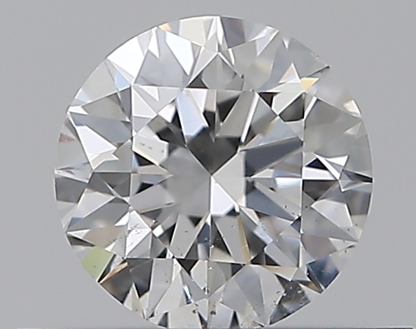 0.38 CaratF-SI1 EX Cut Round Diamond